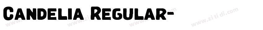 Candelia Regular字体转换 Candelia Regular字体转换